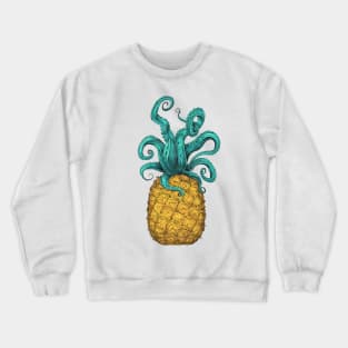 Octopus Pineapple Crewneck Sweatshirt